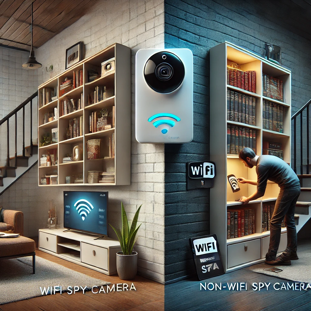 Understanding the Differences Between WiFi and Non-WiFi Spy Cameras